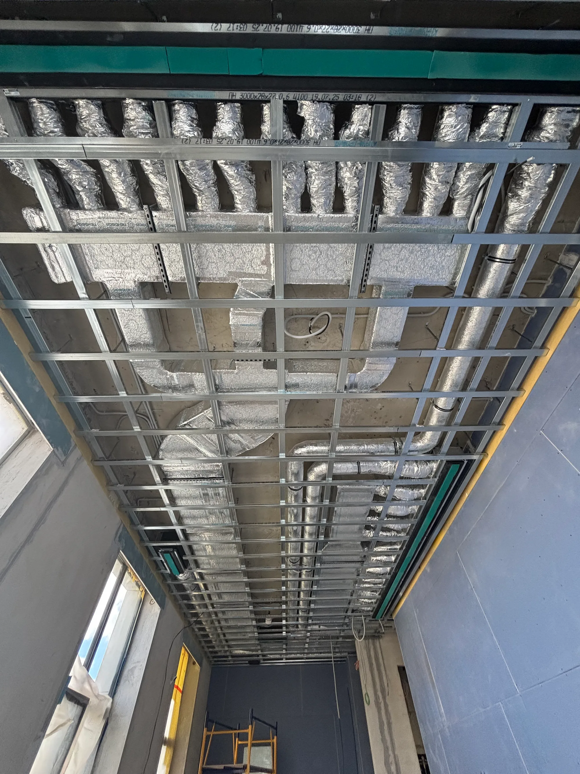 Монтаж каркаса